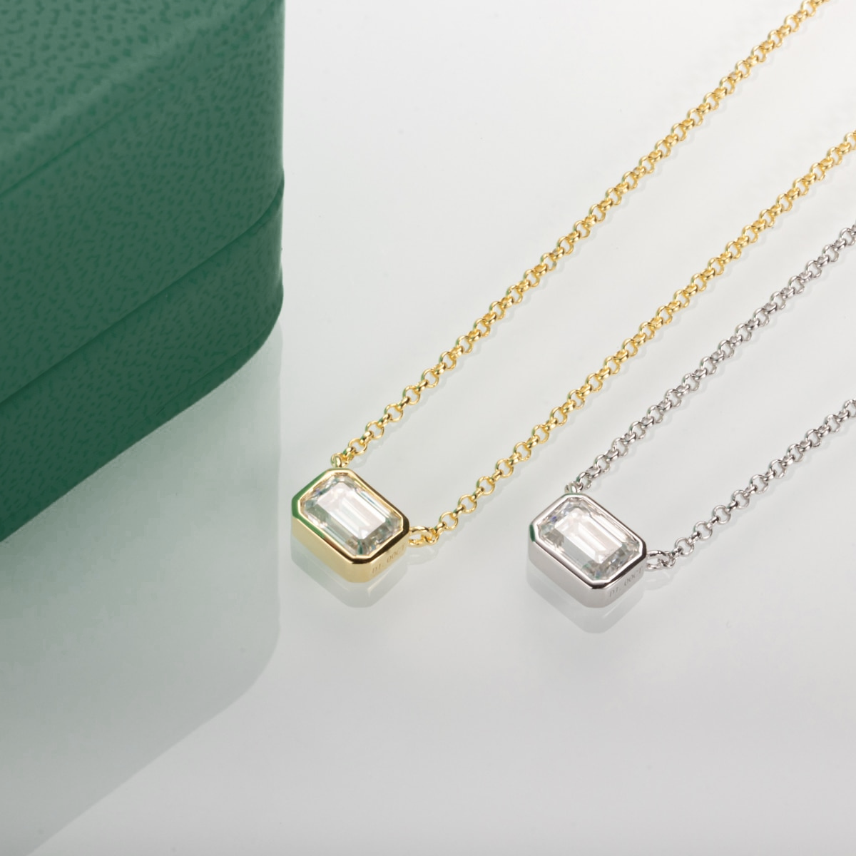 Colar Elara com Moissanite – Ouro 18k