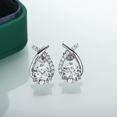 Brinco Serenna com Moissanite