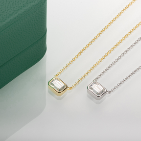 Colar Elara com Moissanite – Ouro 18k