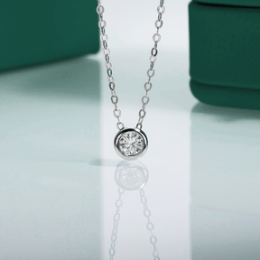 Colar Aura com Moissanite – Prata 925