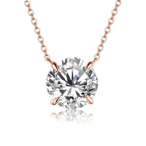 Colar com Moissanite Alma Brilhante