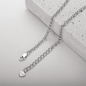 Pulseira de Moissanite Pedra Central Brilhante - Prata 925