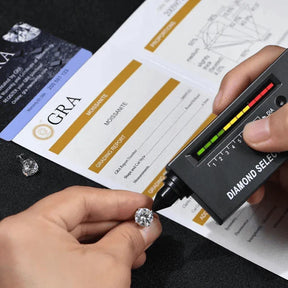 Brinco Solitário 4 Garras com Moissanite – Prata 925