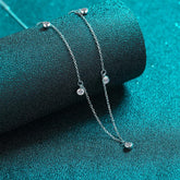 Colar Aurora com Moissanites – Prata 925